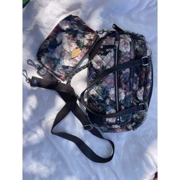 NEW MZ WALLACE NEW SHOULDER BAG BOUQUET PUFF STYLE WITH PENNY PURSE LIMITED DROP - Picture 3 of 12